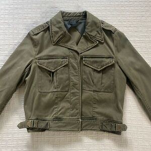 Evereve Olive Utility Jacket